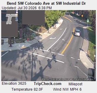 Bend SW Colorado Ave at SW Industrial Dr